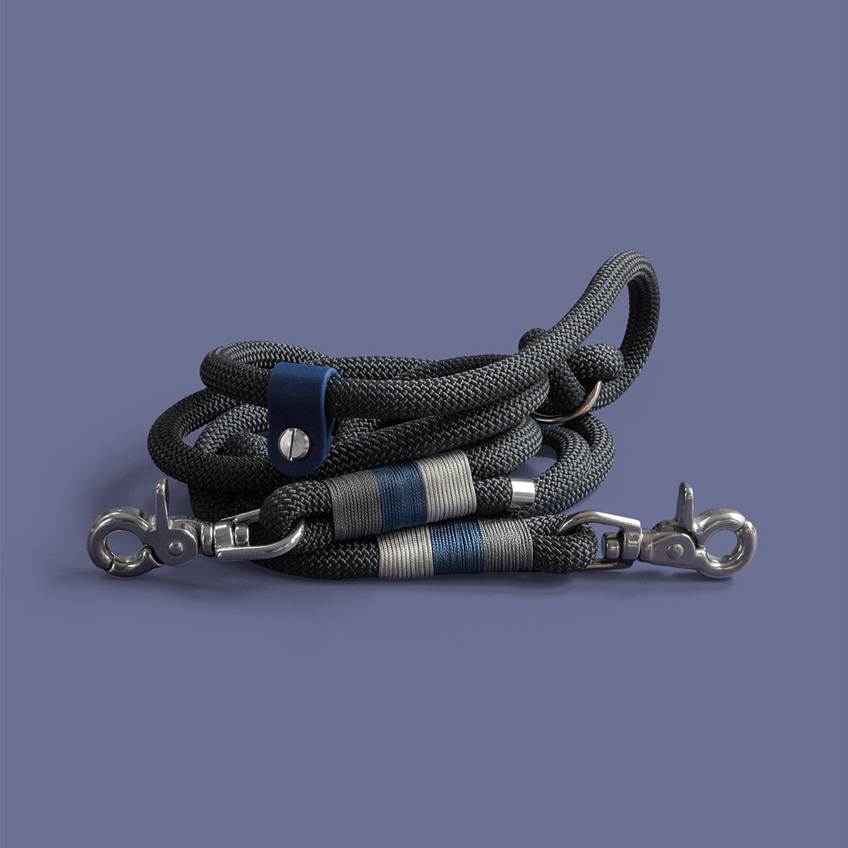 Charcoal rope leash