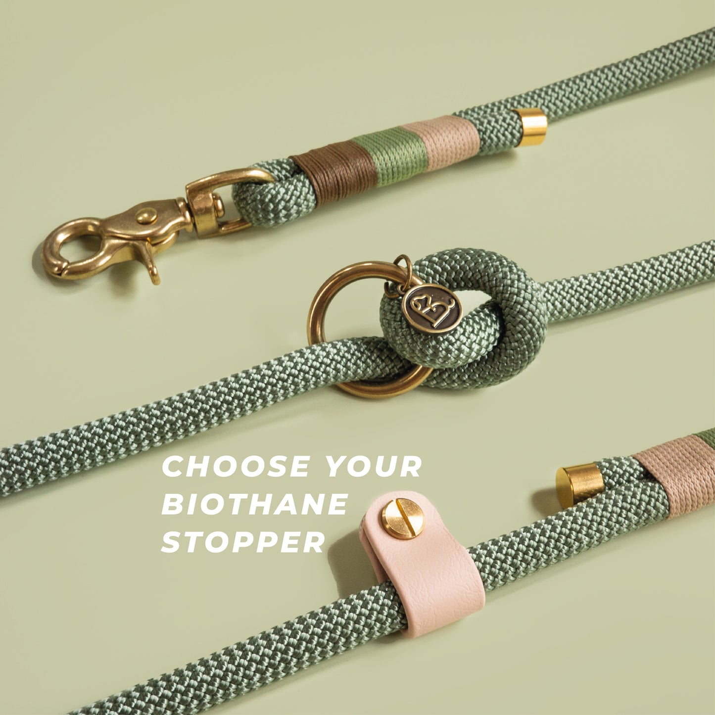 Matcha rope leash