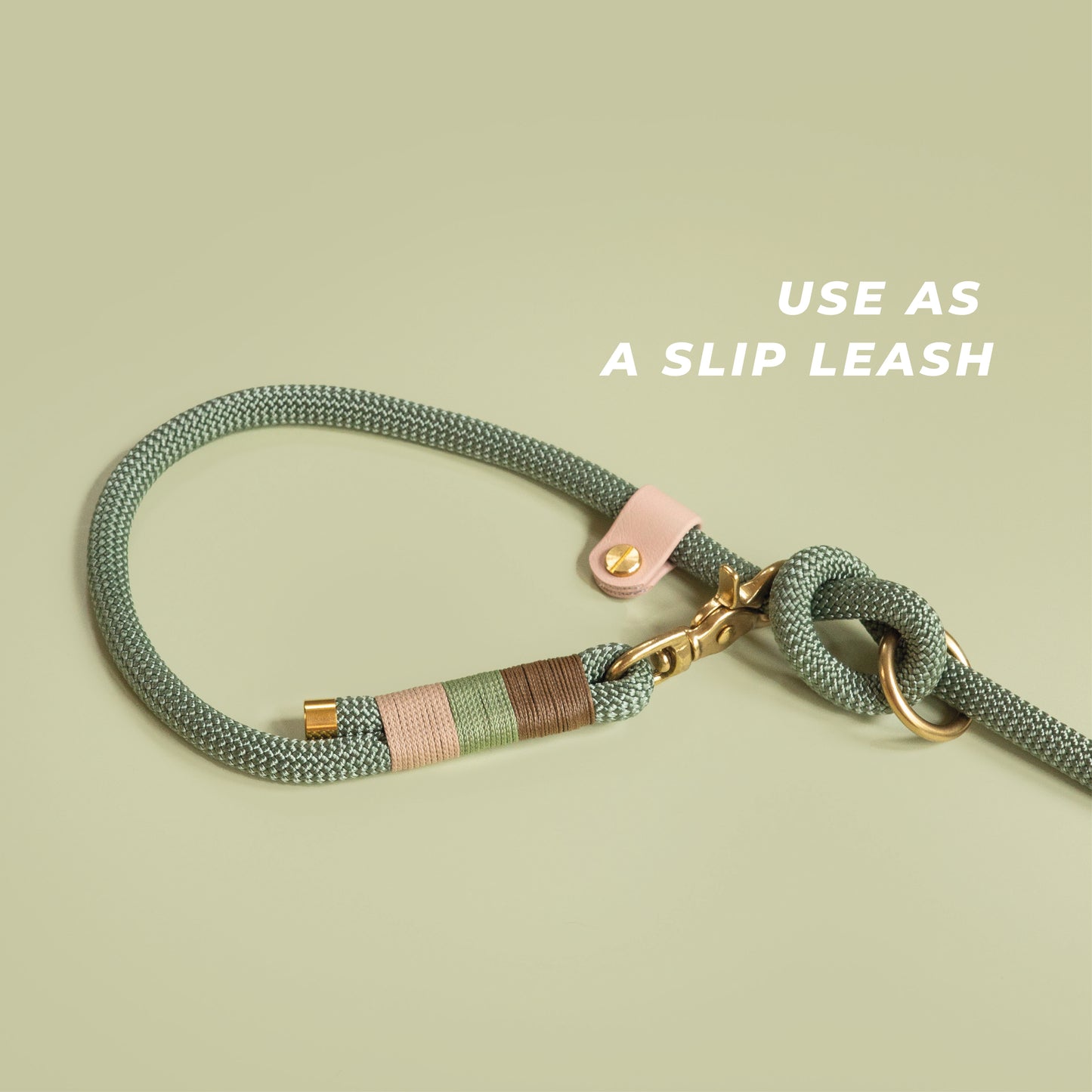 Matcha rope leash