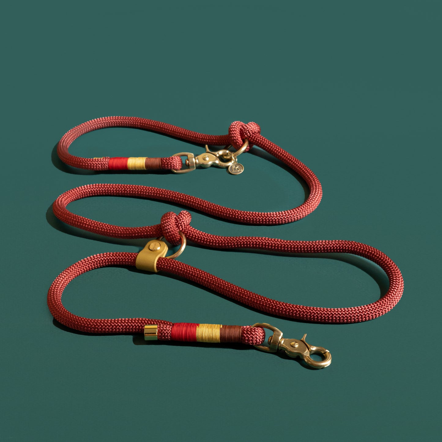 Copper Red Rope leash