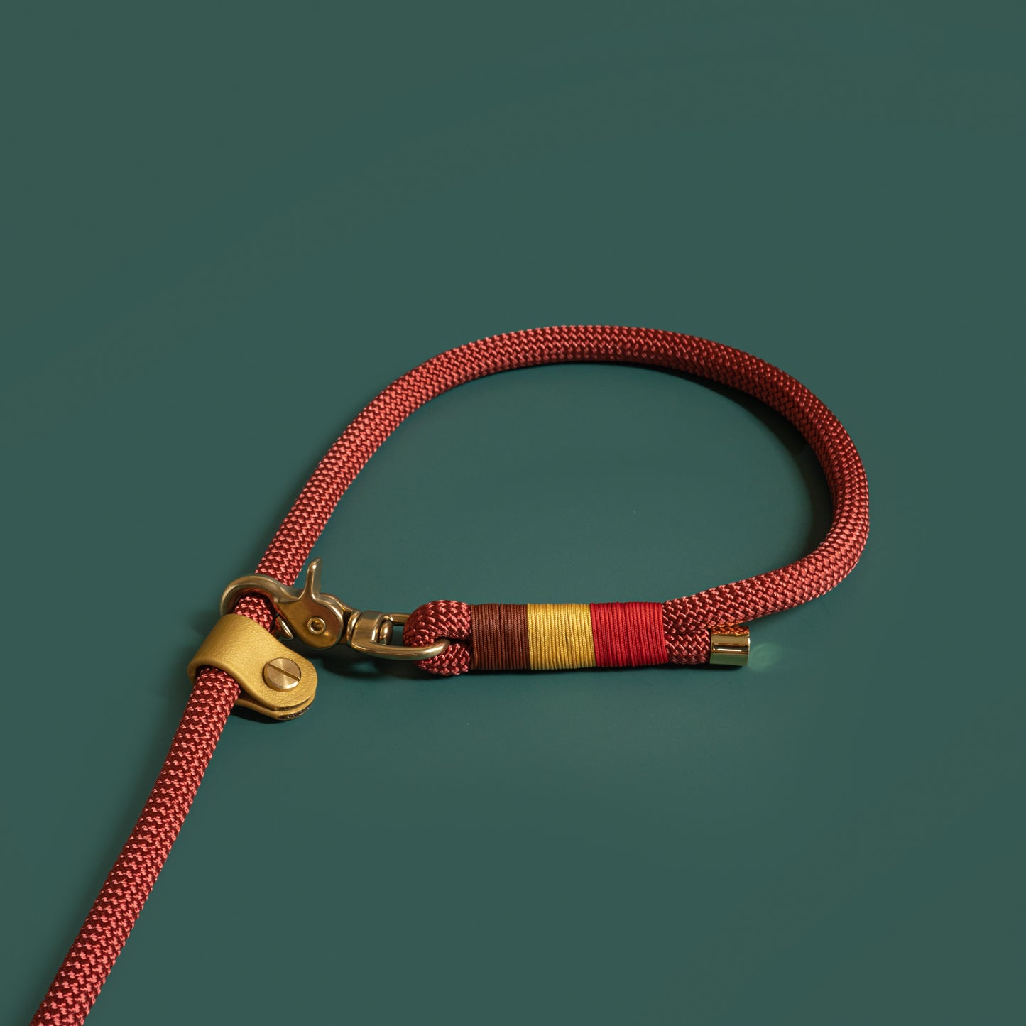 Copper Red Rope leash