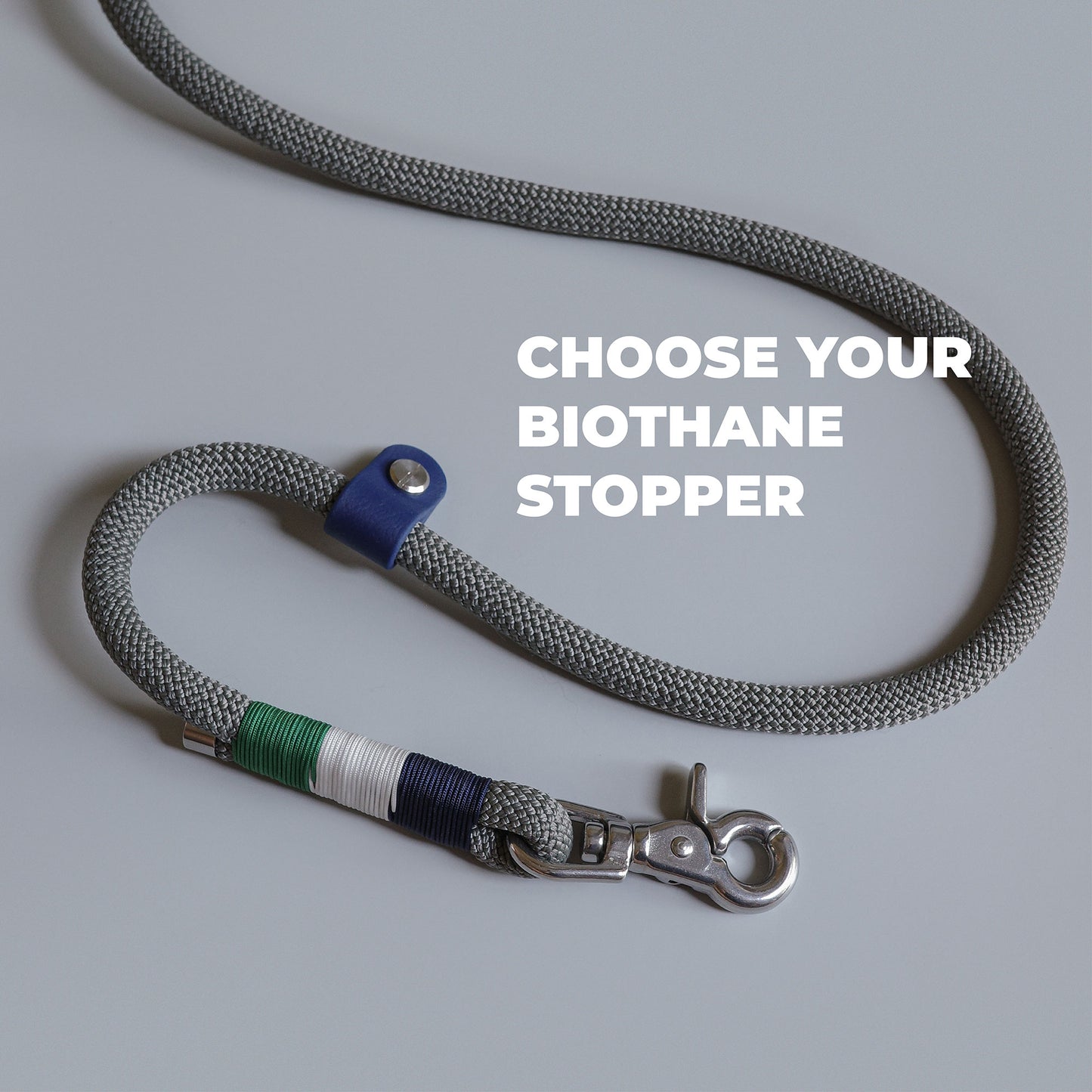 Grey Rope leash