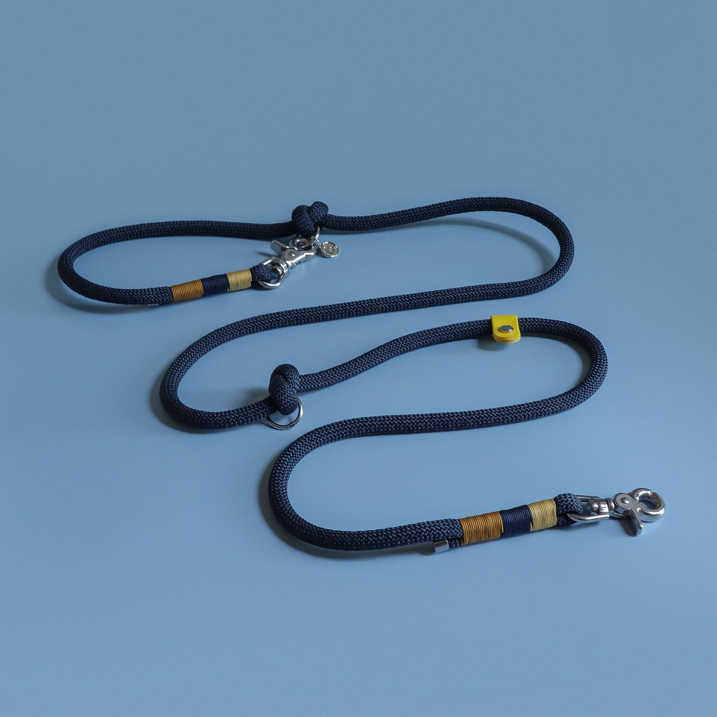 Navy Rope leash