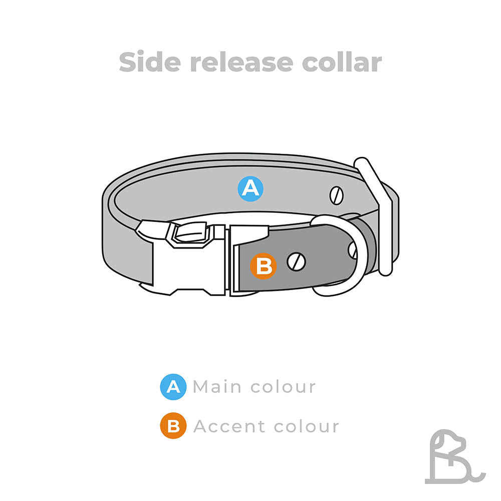 3/4" Side Release Buckle Collar