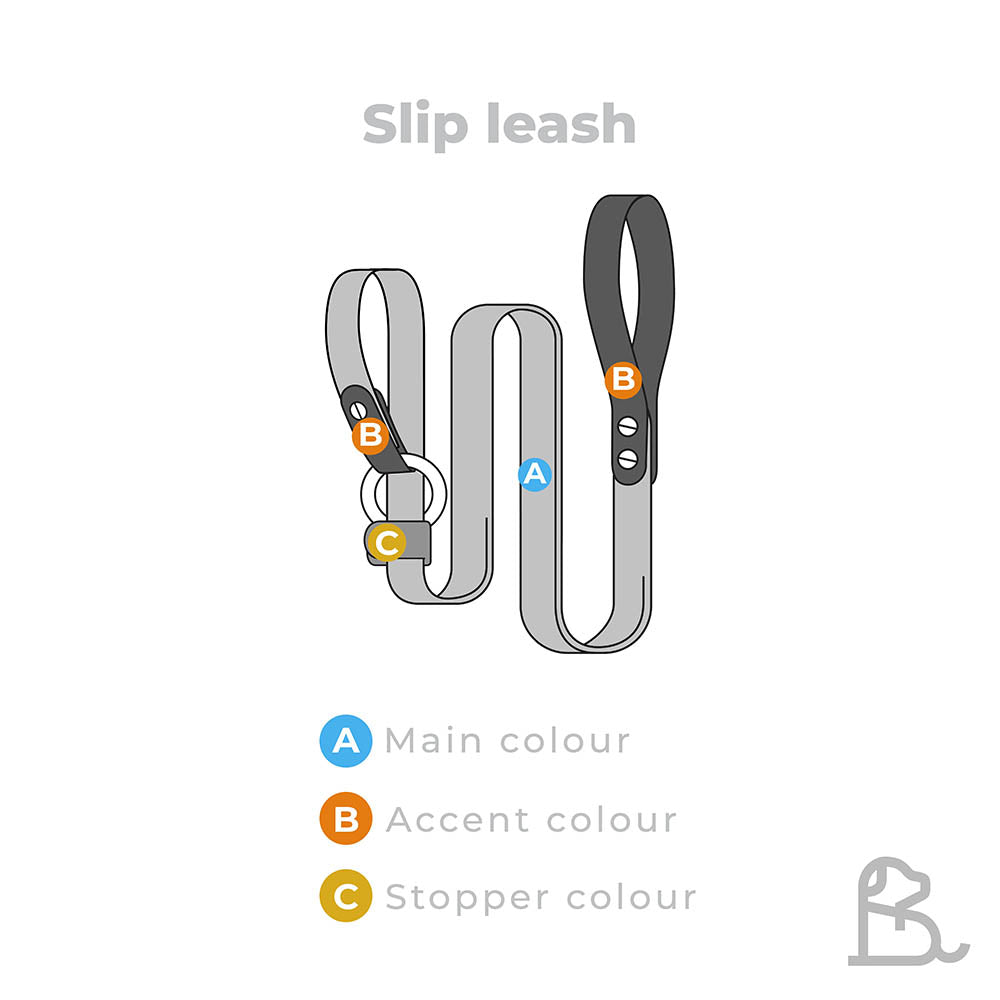 3/4" Slip leash